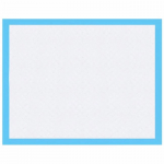 Koera treeningmatt Springos, S, 35 cm x 45 cm, 10 tk valge / helesinine