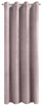 &Ouml;&ouml;kardin Melanie, roosa v., 140 cm x 250 cm