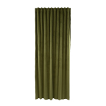 &Ouml;&ouml;kardin Domoletti Velvet W537628/37, tumeroheline, 140 cm x 260 cm
