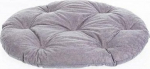Loomavoodi Diamsil Oval Grey 2, hall v., 75 x 58 cm