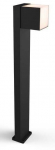 Vabalt seisev v&auml;lisvalgusti Lutec Cuba, 12.2W, LED, IP54, must v., 11 cm x 75 cm