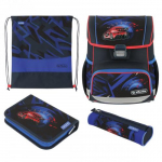 Kooli seljakott Herlitz Loop Plus High Speed, sinine v., 31 cm x 37 cm x 22 cm