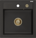 K&ouml;&ouml;givalamu Mexen Vito, vaik/graniit, 49 cm x 52 cm x 21 cm, pruun/kuldne/must