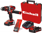 Akukruvikeeraja-trell koos akuga Einhell TE-CD 18/48 Li, 18 V