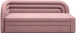 Diivanvoodi Fabillo Touch 24, roosa v., vasak, 223 x 86 cm x 80 cm