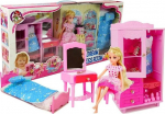 Nukk aksessuaaridega Lean Toys Dream Dress Room, 25 cm, mitmev&auml;rviline