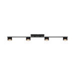 Valgusti lagi Domoletti Luca P19070-4TU, LED, 3000 &deg;K, 4 x 4 W, must v.