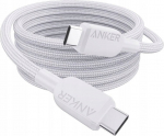 Juhe Anker USB Type-C, USB Type-C, 1.8 m, valge v.