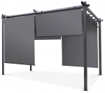 Aiatelk Pergola Sprint Plus, 395 x 228 cm, antratsiit v./hall v.
