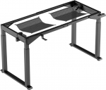 Laua raam Ultradesk Uplift, 135 cm x 58.5 cm, 72 - 116 cm, must v.