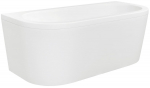 Vann, teisaldatav Besco Volya, 140 cm x 75 cm x 60 cm, valge/grafiit
