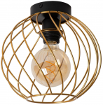 Valgusti lagi Lucide Danza 21128/25/02, E27, 1 x 40 W, must v.