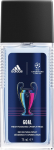 Meeste deodorant Adidas UEFA Champions League Goal, 75 ml