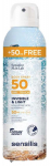P&auml;ikesekaitsesprei keha jaoks Sensilis Dry Touch Invisible And Light SPF50+, 250 ml
