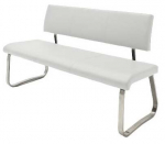 Esiku pink MC Akcent Arco 2, valge v., 175 cm x 59 cm x 86 cm