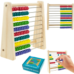 Hariduslik abakus, 18 cm, mitmev&auml;rviline