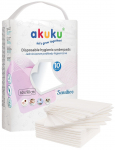 &Uuml;hekordne m&auml;hkimisalus Akuku Sensitive A0501, 90 cm x 60 cm, 10 tk