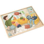 Puidust pusle Pillow Fight, 42 cm x 32 cm, 35 tk