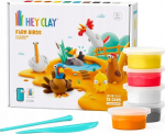Savistkujukeste valmistamise komplekt Hey Clay Farm Birds, mitmev&auml;rviline