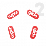 Arvutihiire jalad Superglide 2 (Type-C) Glass Skates Logitech G304 & G305