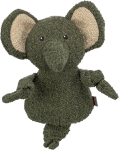 M&auml;nguasi koerale, pehme Trixie Elephant, 30 cm, roheline