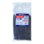 Kinnitusrihm Specialist+, nailon, must, 160 mm x 2.5 mm