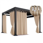 Paviljoni kardin ZMOK-07, 155 x 210 cm, tume beež v&auml;rv