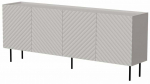 Kummut Cama Lucca, valge v., 80 cm x 200 cm x 40 cm