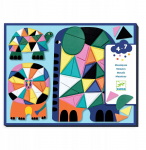 Mosaiik Djeco Africa, mitmev&auml;rviline