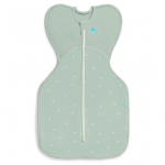 &Otilde;huke magamiskott beebile Love To Dream Swaddle UP 1.5T Stretch, roheline v., 60 cm x 35 cm