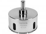 Teemants&uuml;damikuga puur Yato YT-60433, 6.8 cm