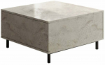 Kohvilaud Kalune Design Paris, travertine v., 75 cm x 75 cm x 40 cm