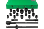 T&ouml;&ouml;riistakomplekt, pistikv&otilde;tme komplekt Force RF-6212-9MPB, 560 mm, 17 - 50 mm, 21 tk