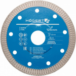 Teemantketas GE HT6D722, 125 mm x 22.2 mm x 1.2 mm