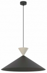 Valgusti lagi Emibig Ralf 1L 1745/1L, G53, 1 x 10 W, must v./beež v., 50 x 50 cm