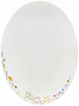 Serveerimisalus Ambition Bloom, 33 cm x 2.7 cm, 24 cm, Valge v.