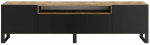 TV-kapp ADRK Femur, must v./artisan oak v., 41 cm x 200 cm x 53 cm