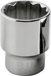 Pikk padrunv&otilde;ti Irimo Double Hexagon Socket, HEX, 42 mm, 27 mm, 1/2"