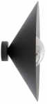 Valgusti seinale Emibig Mono K1M, E14, 1 x 10 W, must v./grafiit v. / must v., 40 x 40 cm