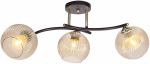 Valgusti lagi Candellux Lighting Manon 33-51851, E27, 3 x 40 W, merevaigu-kollane v. / must v.