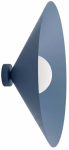 Valgusti seinale Emibig Mono 1L 1879/K1L, E14, 1 x 10 W, valge v. / sinine v., 50 x 50 cm