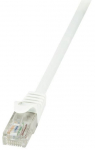 Juhe Logilink CAT 6 U/UTP RJ-45 8P8C, RJ-45 8P8C, 0.25 m, valge v.