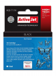 Tindiprinteri kassett ActiveJet Supreme Epson T0711, must v., 15 ml
