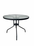 Aialaud Bistro Round, roostevaba teras v./hall v., 90 cm x 90 cm x 70 cm