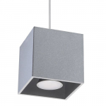 Valgusti rippuv Sollux Quad SL.0061 Gray, GU10, 1