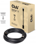 Juhe Club 3D HDMI female, HDMI male, 5 m, must v.