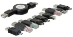 Juhe Delock USB, USB, 1.2 m, must v.