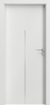 Siseukseleht Porta H1 Porta line H1, vasakpoolne, valge, 203 x 84.4 x 4 cm
