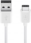 Juhe Belkin, USB Type C/USB, valge v.
