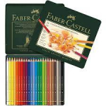 V&auml;rvipliiatsid Faber Castell Polychromos Colour Pencil, 24 tk